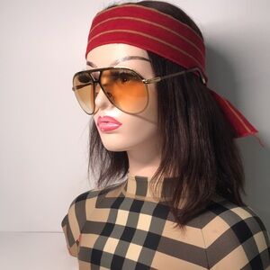 New Authentic TOM FORD Xavier FT1060/S 30F aviator sunglass gold